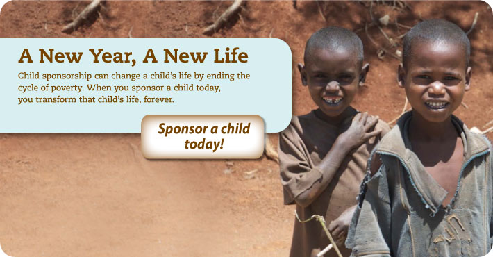 Sponsor a child today.
