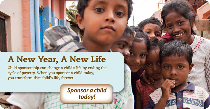 Sponsor a child today.