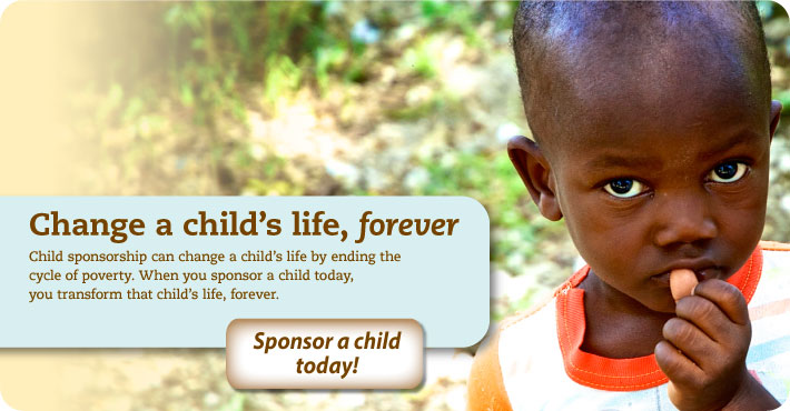 Sponsor a child today.