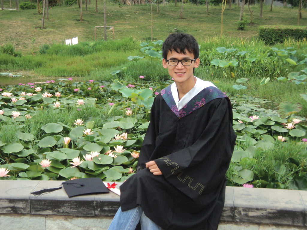 In 2013, Li Ai You graduated from college, and is now a physics teacher.  “With Holt's help, I could focus on study, live seriously as well as work hard to chase after my dream,” he says.  