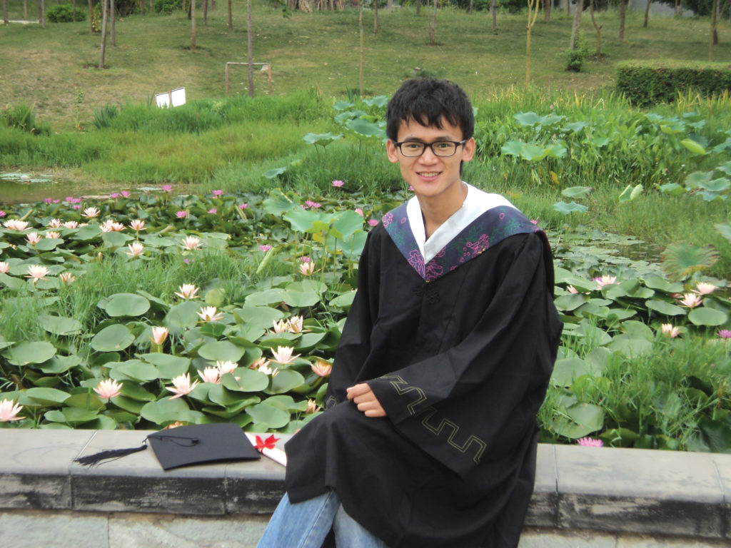 In 2013, Li Ai You graduated from college, and is now a physics teacher. “With Holt's help, I could focus on study, live seriously as well as work hard to chase after my dream,” he says.