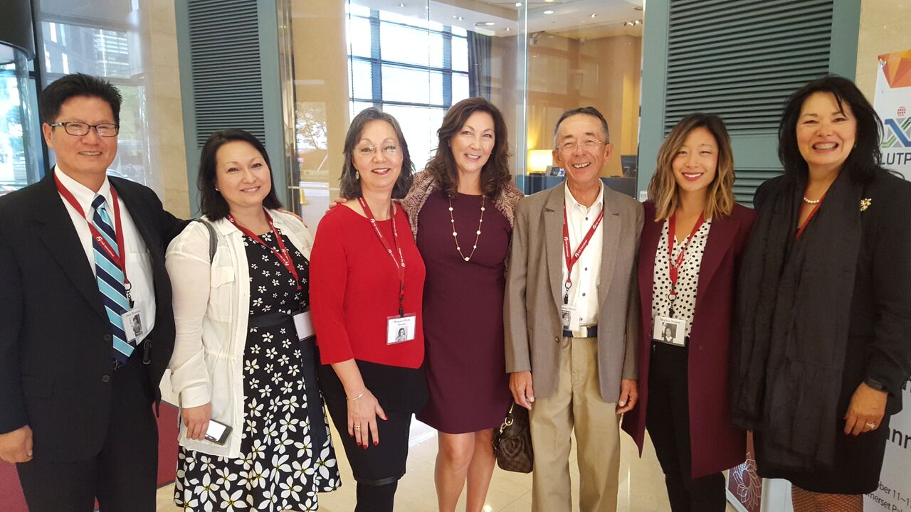 8. Small group photo before Conference