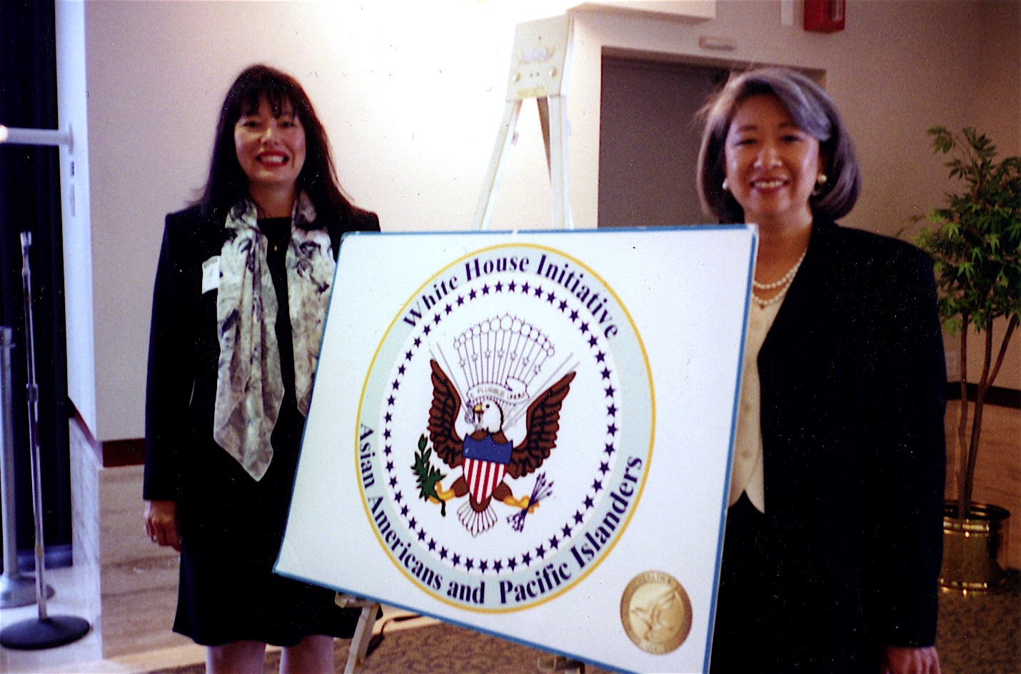 Susan Cox (left), and adoptee and former Holt VP who is at the forefront of child welfare and adoptee advocacy and reform.