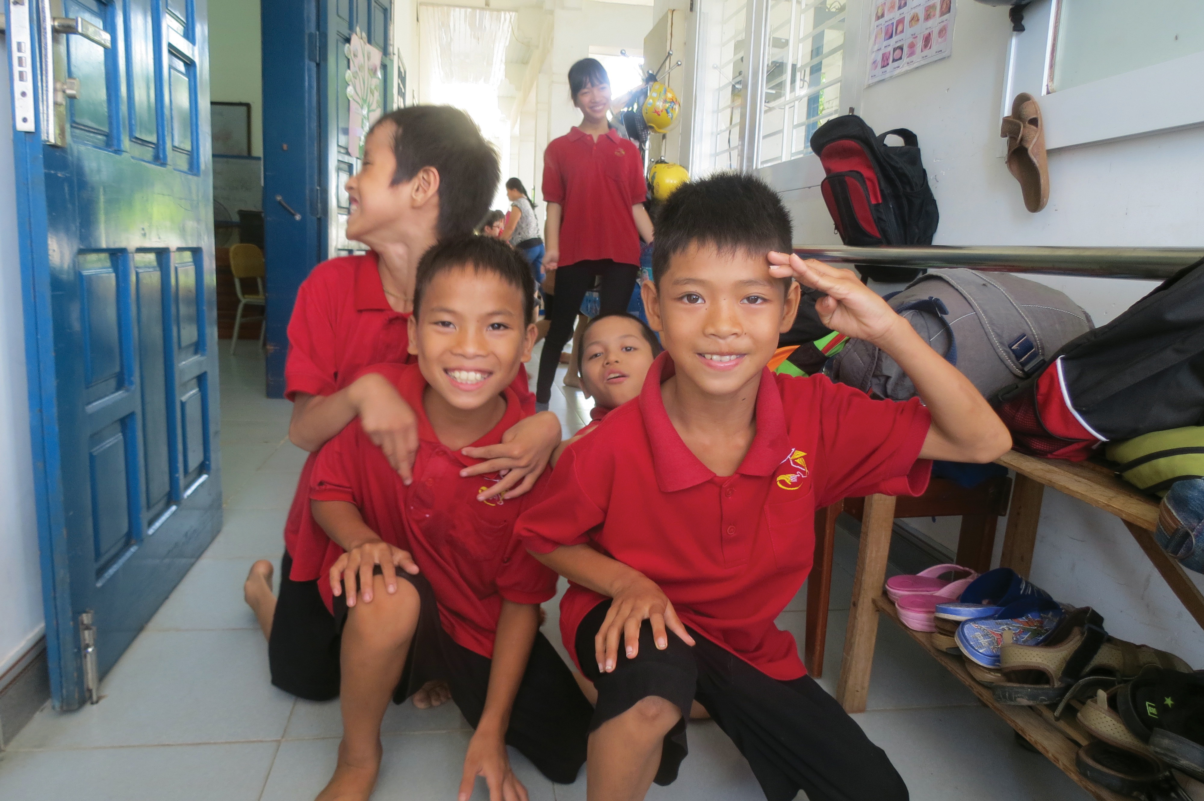 For students, making friends is an important social aspect of their education. 