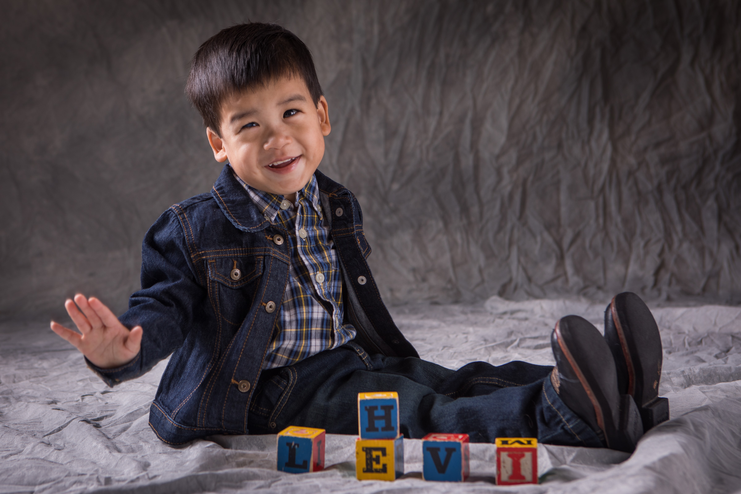 Thanks to Holt International's SNAF grants, Levi joined a loving, permanent family through adoption.