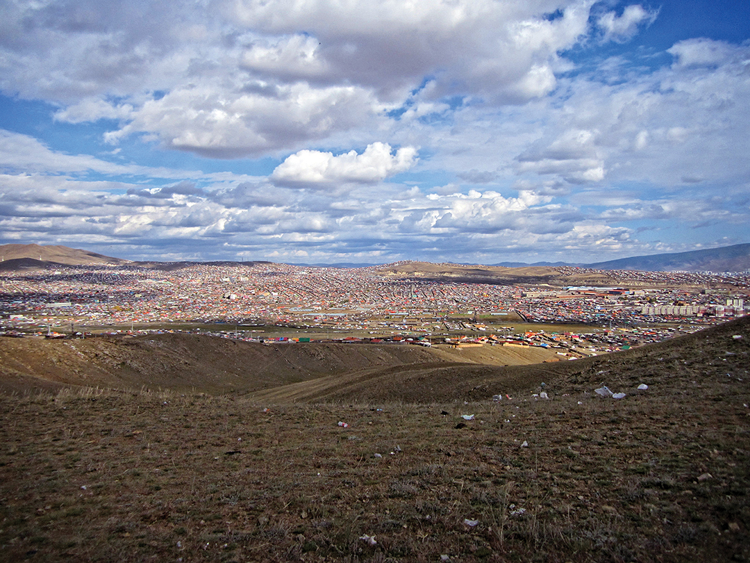 Landscape image of Mongolia where Holt does child sponsorship