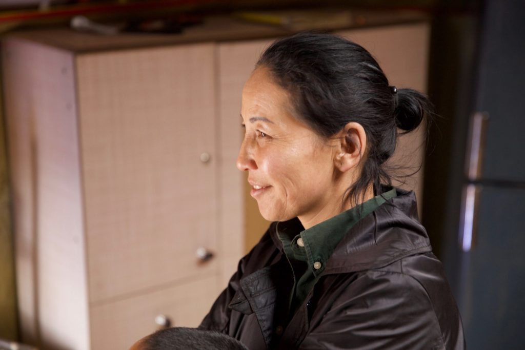 For more than 6 years, Amin-Erdene's mom and siblings have not had a stable place to live.