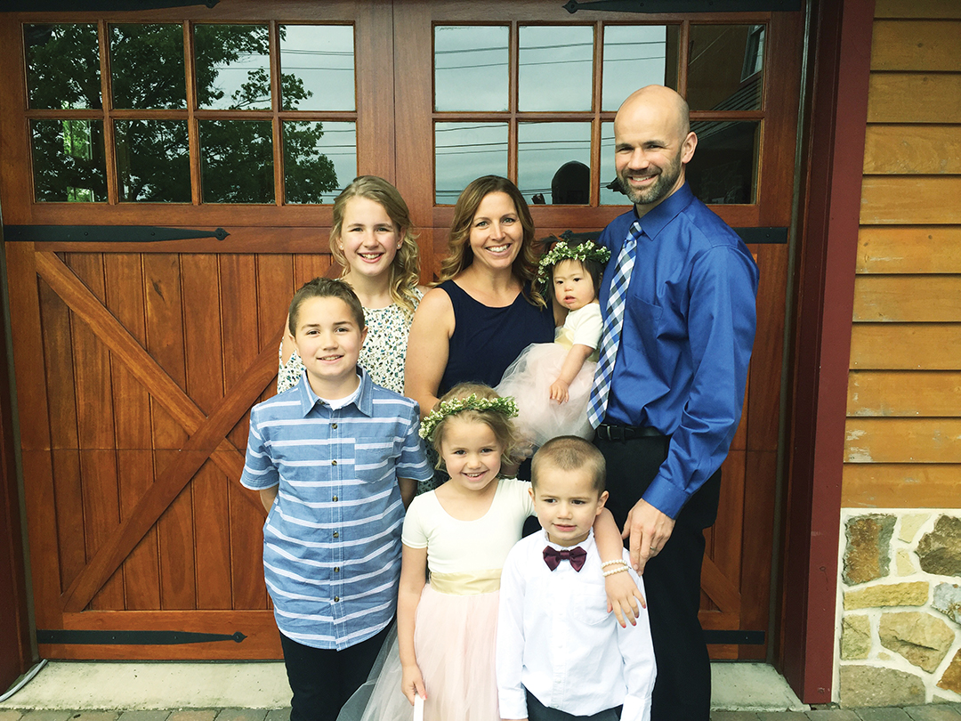 The Hostetter family. They've experienced the joys of adopting a child with down syndrome.