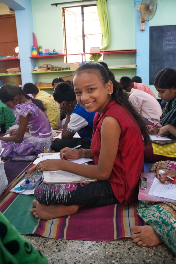 A student at the DEESHA and a Holt sponsored child, this 12-year-old girl says she feels most empowered when she is dancing — a skill she taught herself and which she regularly performs for visitors to the DEESHA. Working to empower girls is one way we work to end domestic violence.