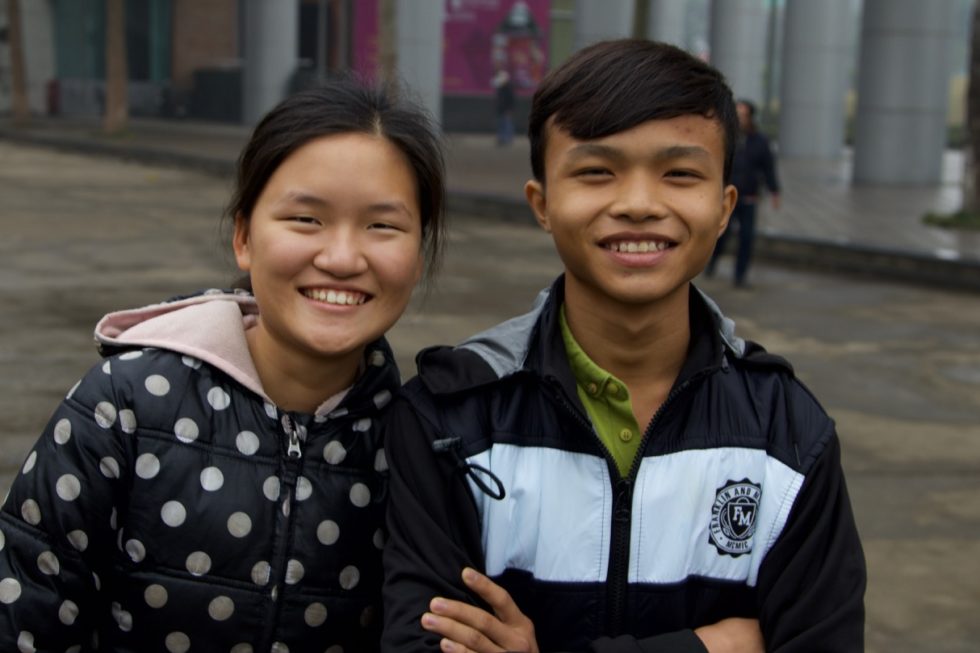 Van Dai and His Sister, Siobhan.