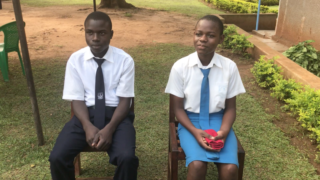 secondary education students in Uganda