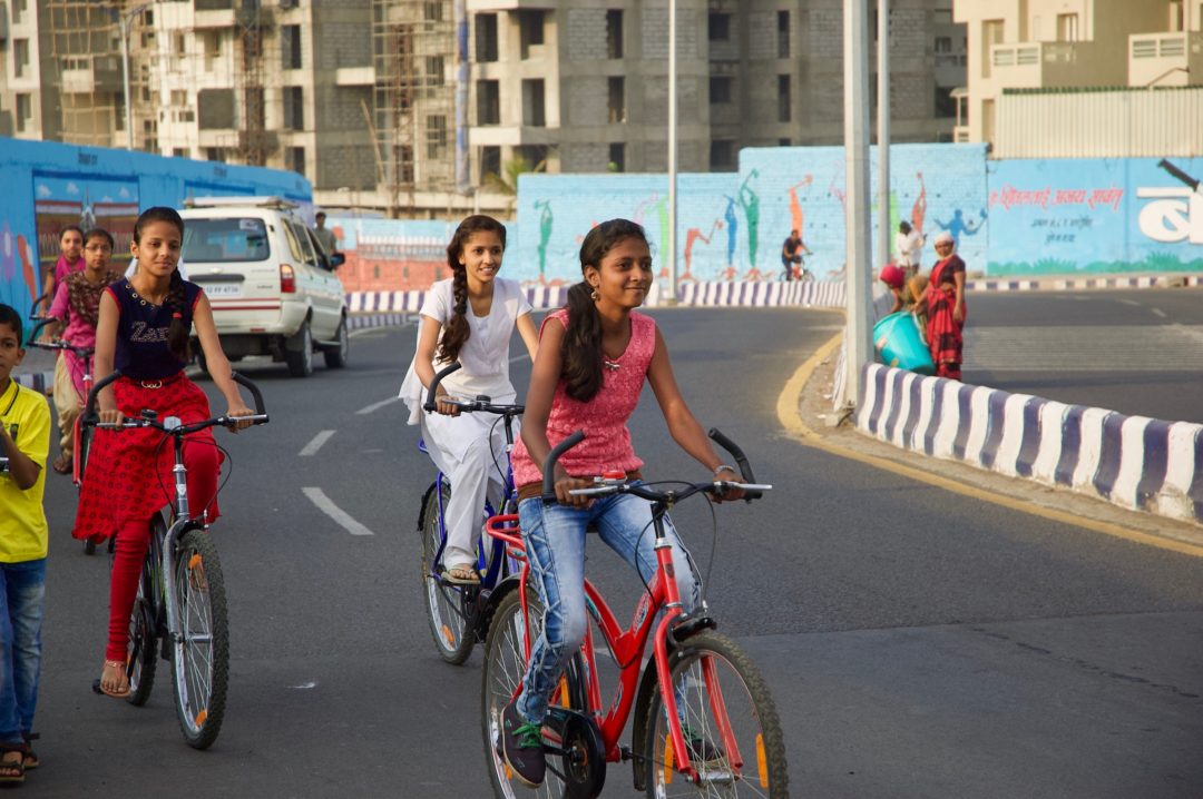 girls get bikes in India