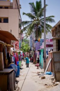 A migrant neighborhood in Bengaluru