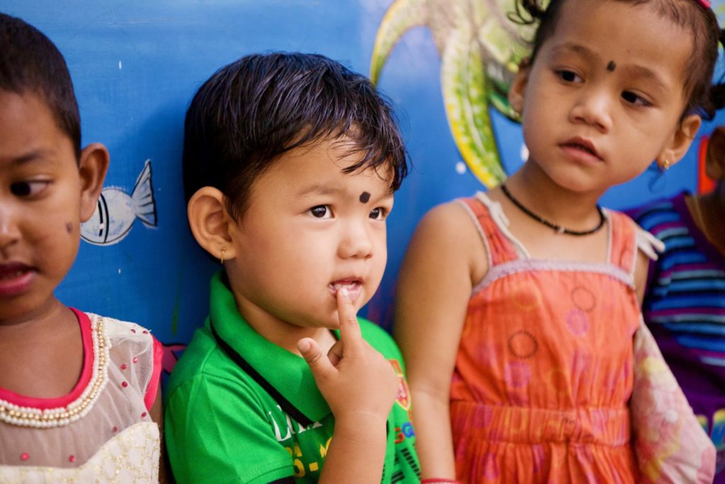 migrant preschool in India