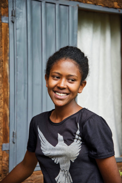 Mekdes, 16, lost her sister to a chronic health condition.