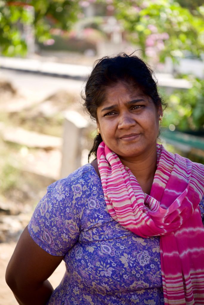 Sheela and her family have worked hard to overcome poverty.