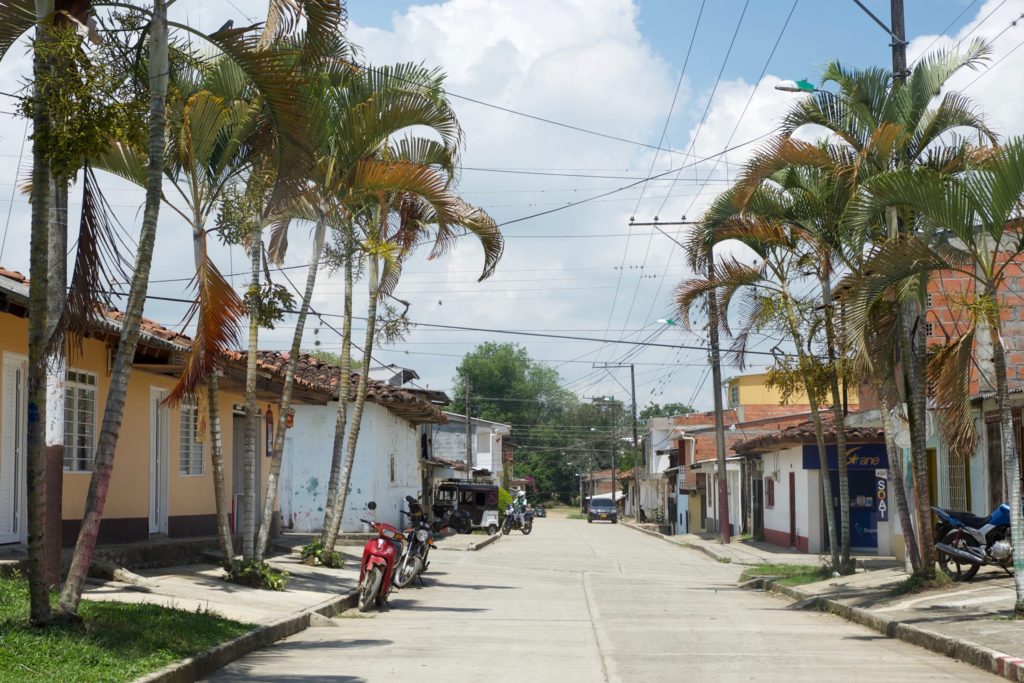 Photo of the streets of Darien Colombia