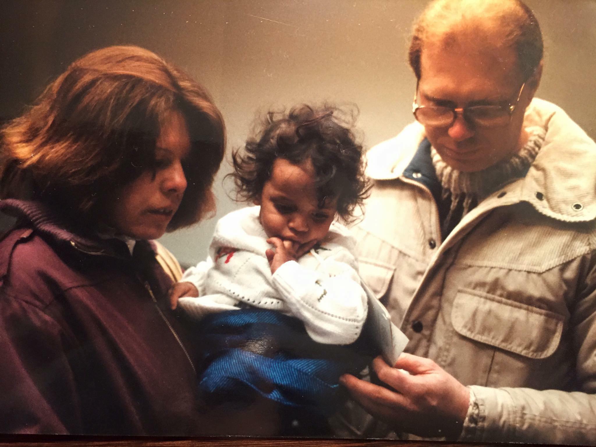 Rekha's parents welcomed her home in Ohio.