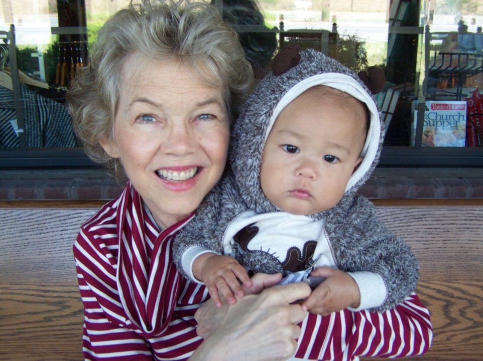 Although Lee's mom's health kept her from venturing far from home, she did get a chance to meet and spend time with her grandson before she passed.