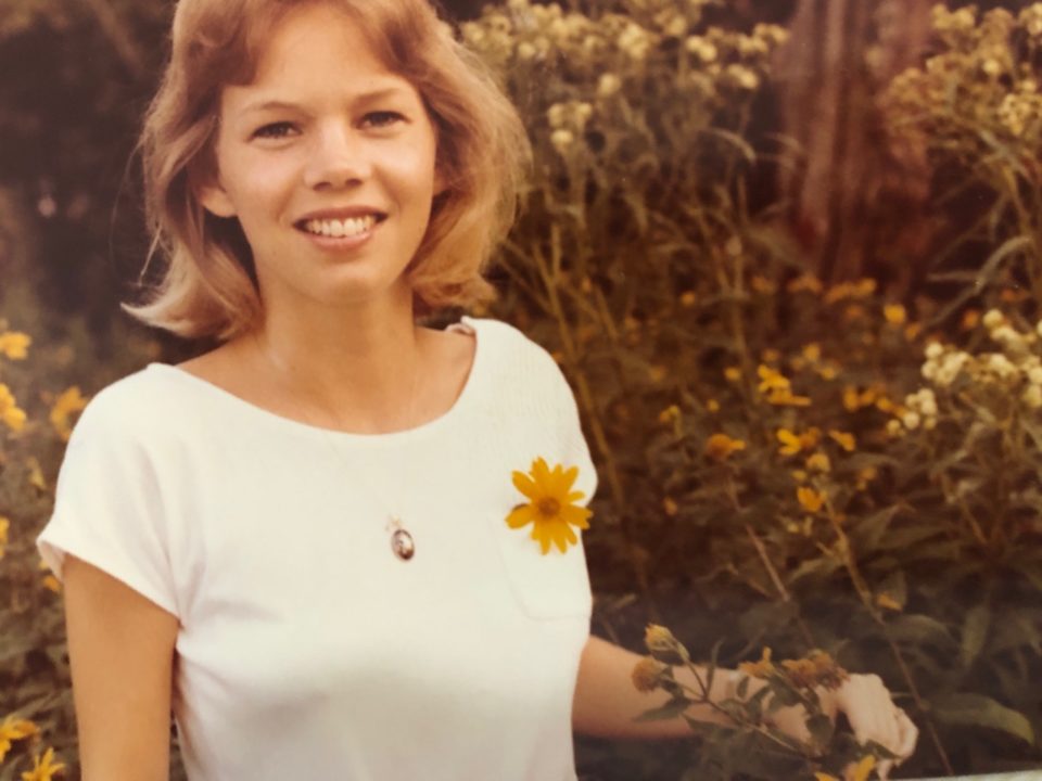 Lee's mom as a young woman. 