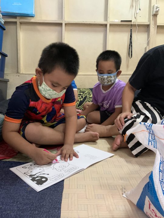 The generous gifts from Holt sponsors and donors helped provide everything masks and sanitizer to storybooks and toys to keep children occupied during the pandemic. 