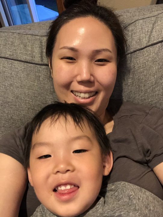 Despite unexpected delays due to COVID, Hannah met her son in Korea in November 2020.