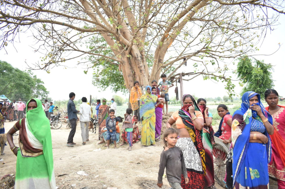 In the communities where sponsors support children and families in Delhi, families live in crowded spaces and don't have the luxury of social distancing. As a result, COVID can spread "lightning fast."