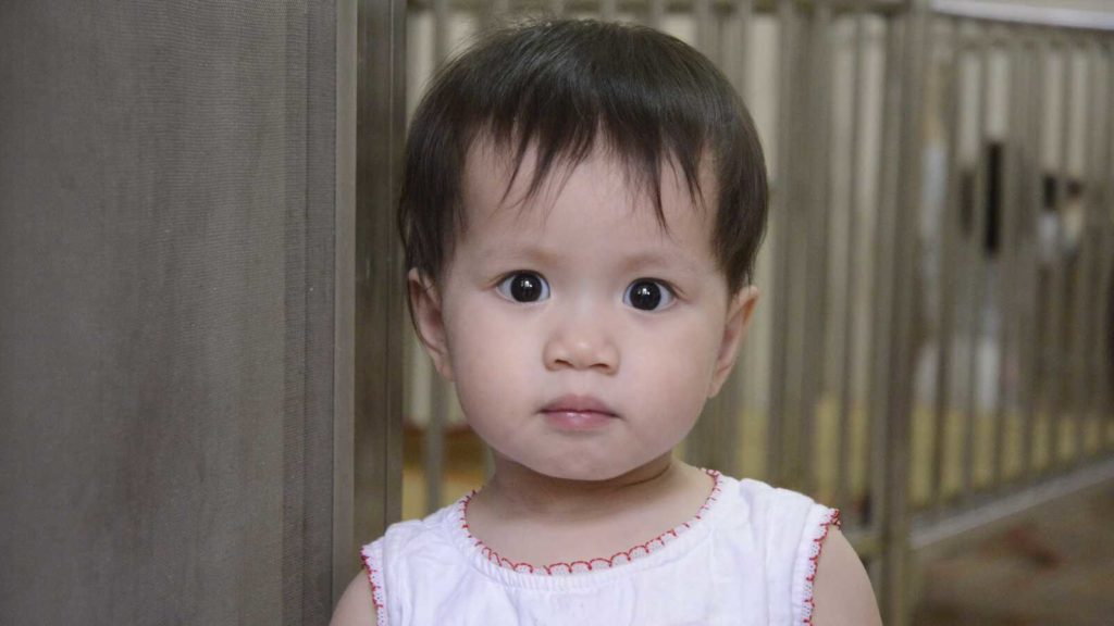 cute baby in Vietnam