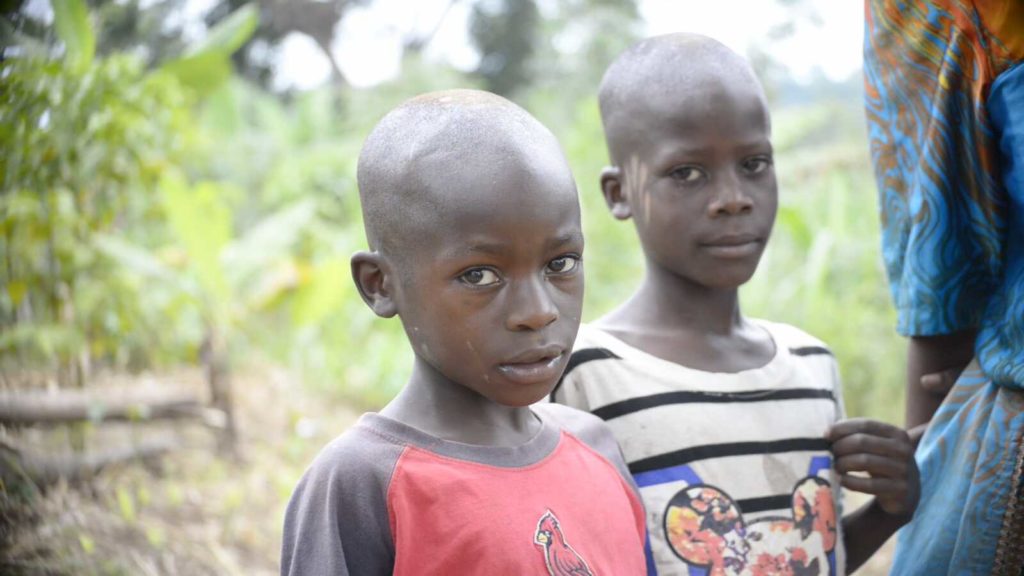 two boys in Uganda