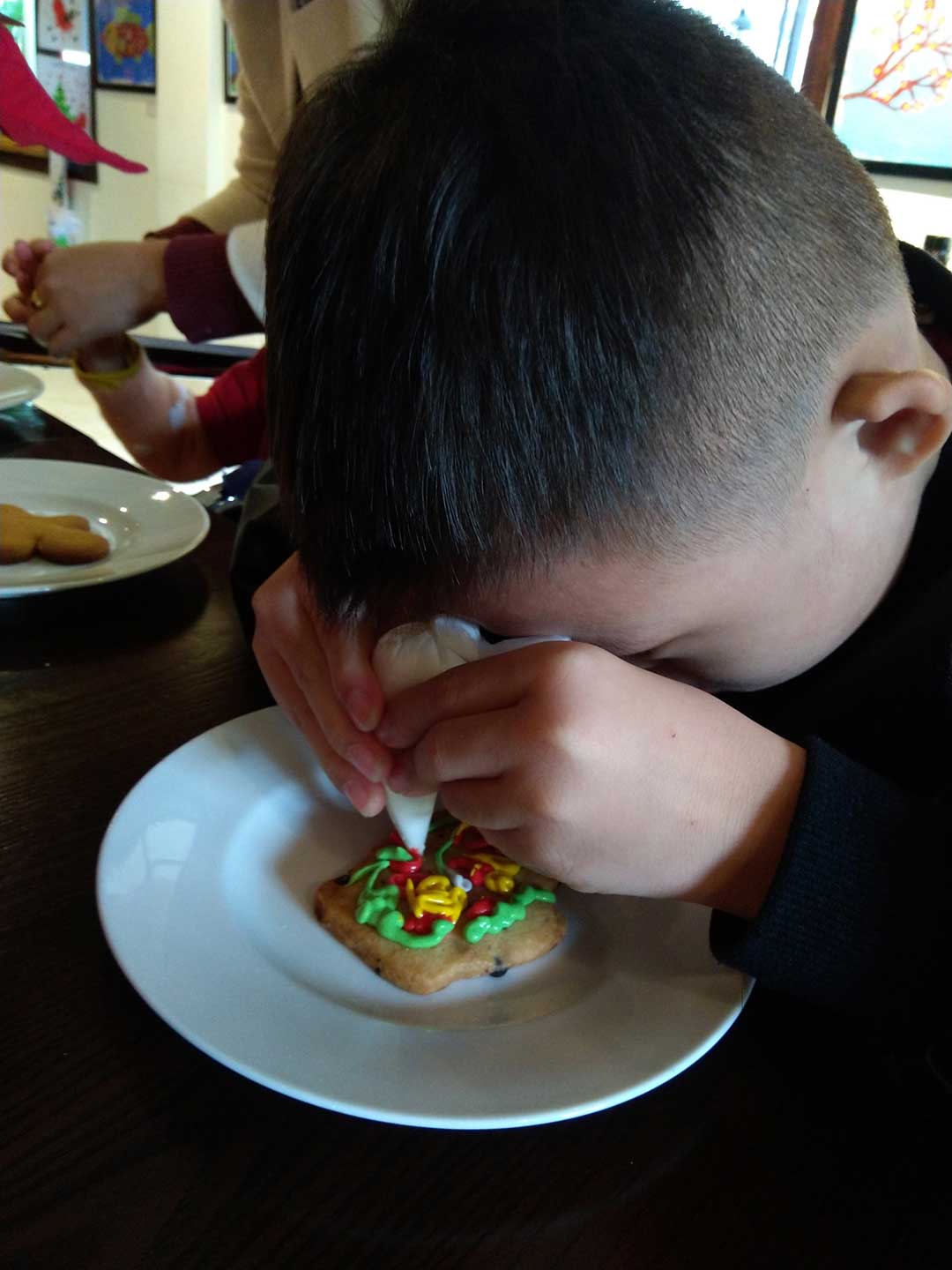 boy decoration cookie in Vietnam