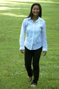 christine walking