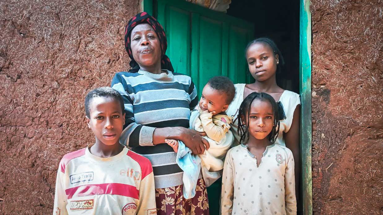 Family in Ethiopia