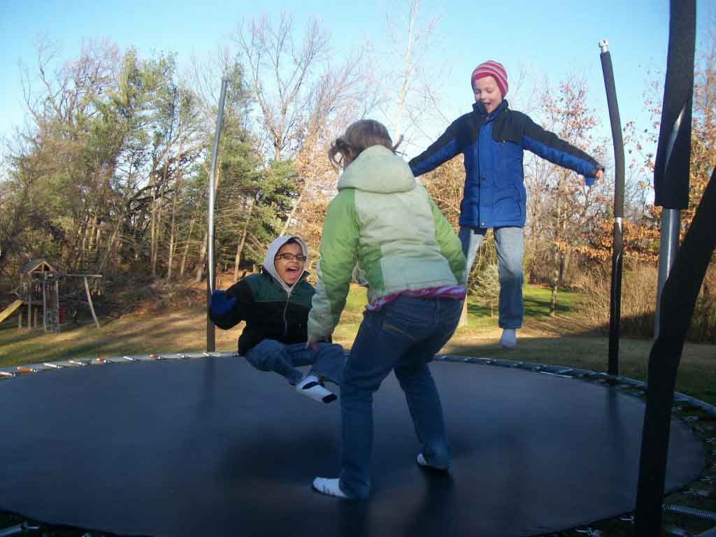 Trampoline!
