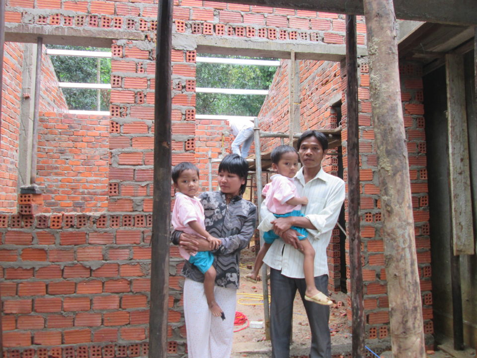 While in Vietnam, Tara and her fellow board members made needed home repairs for two families in our family strengthening program, including the one pictured in a before photo here. "The Holt staff does a great job at assessing what a family needs in order to thrive in each situation," she says.
