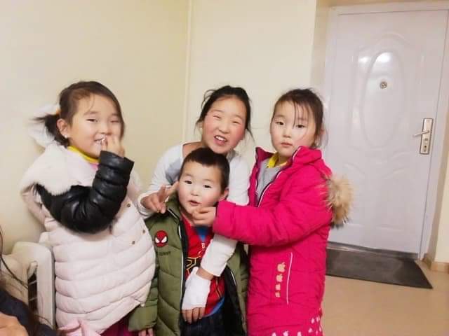 siblings in Mongolia