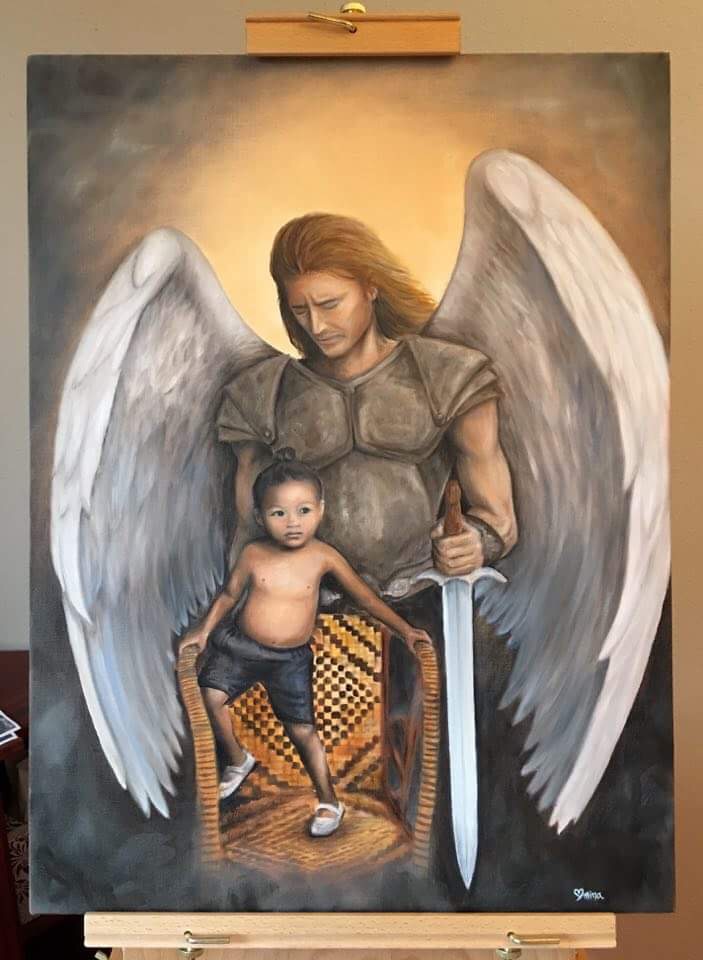 Thuy Williams angel painting