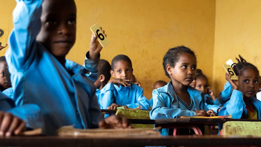 Early childhood development center in Ethiopia