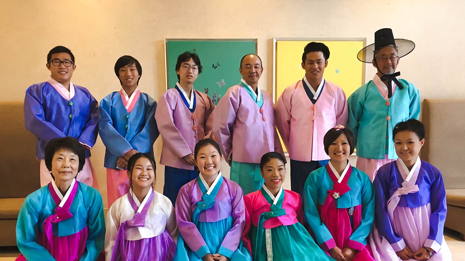 group of adoptees on the 2019 korea heritage tour with holt