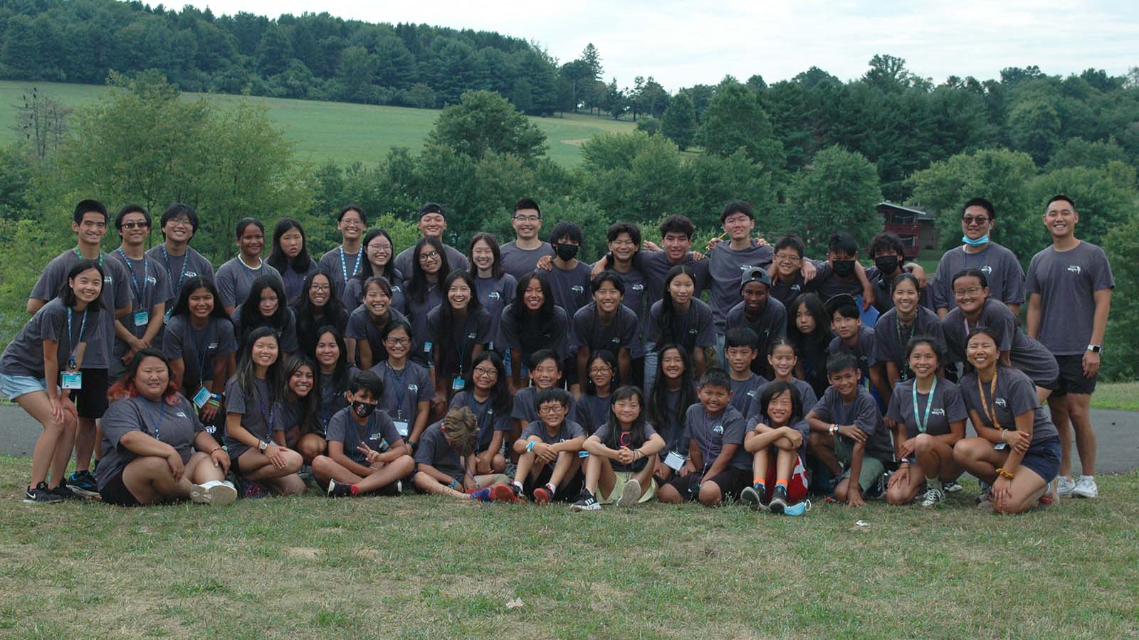 holt camp, 2022 holt camp, campers, counselors, group