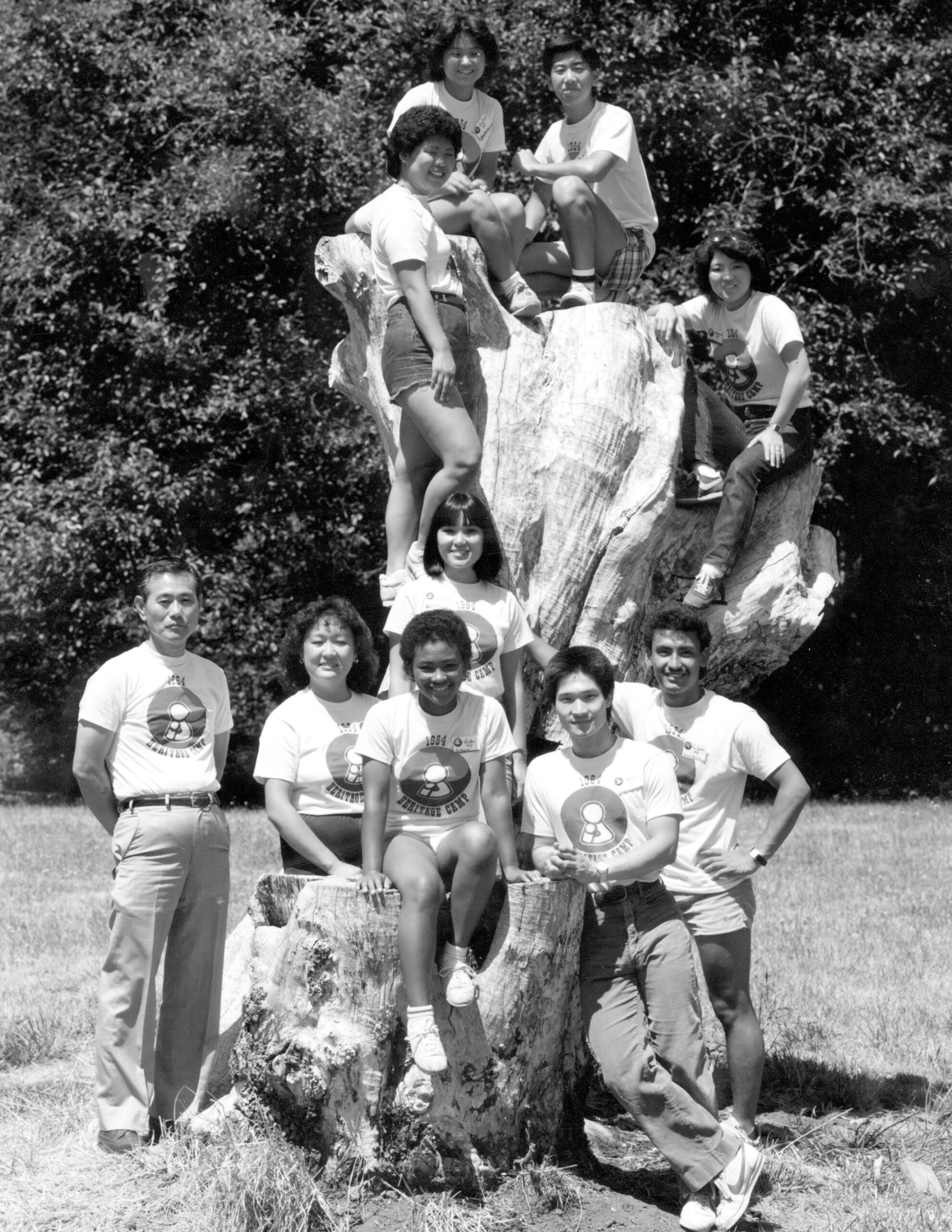 An early photo of Holt camp in Oregon