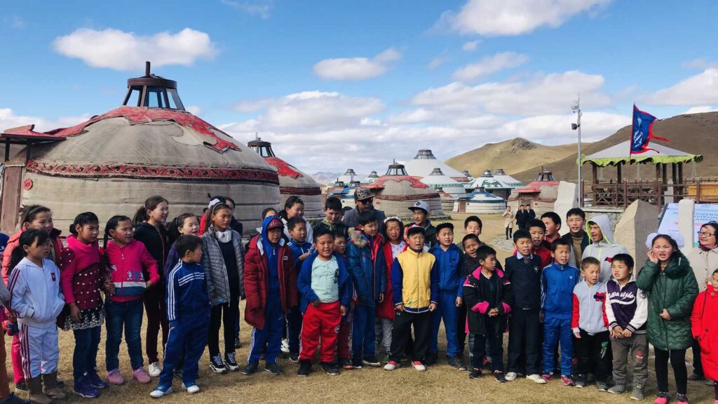 Mongolia Vision Trip with Holt International and children in Holt's support programs