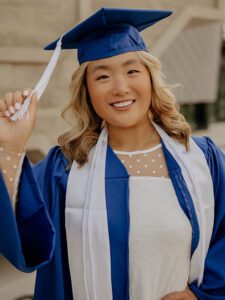 Madeline Wix adoptee graduate for college 2023