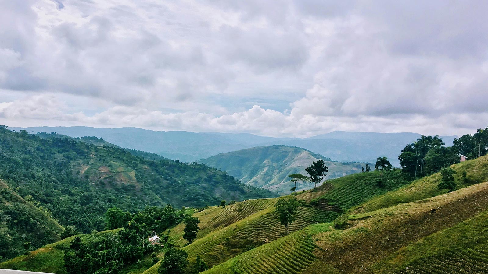 landscape of haiti